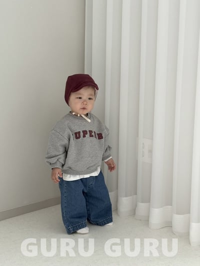 GURU GURU03｜(~1y-6y) 2色英字休閒上衣13