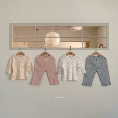 Fondue 33｜(65cm-100cm)  拼色居家套裝1