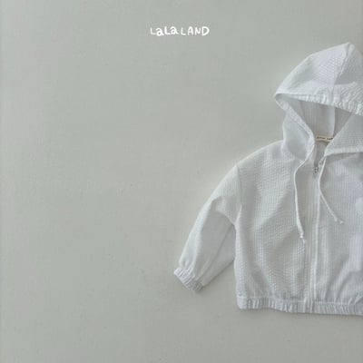 lala land53｜(75-120cm) 2色泡泡紗連帽拉線外套25