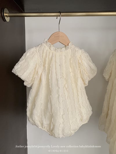 JE17｜(66-120cm) 浪漫抓皺包屁衣/洋裝4