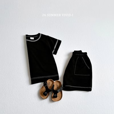 vivid56｜(78cm-125cm) 3款縫線簡約素色上衣15