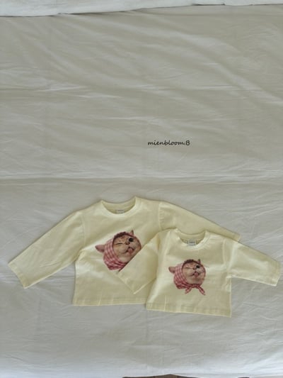 Bloom.b07｜(0m-7y) 小貓印花上衣3