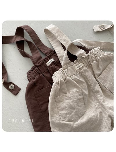 NUNU BIEL10｜(65-115cm) 可愛吊帶褲5