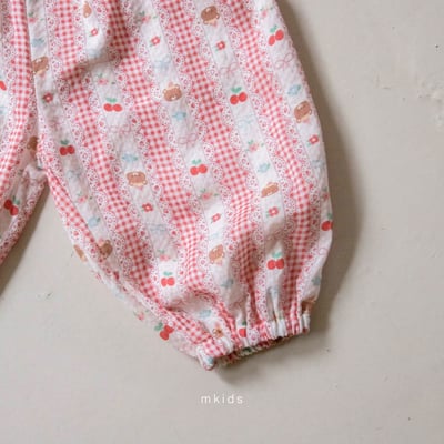 M-KIDS28｜(65-115cm) 印花縮口棉褲14