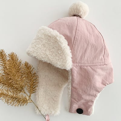 Oottbebe45｜(1-5y  50cm) 毛球造型追雪帽12