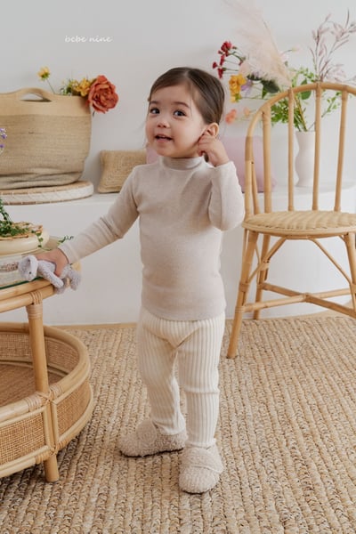 bebe nine26 (65cm-115cm) 3色磨毛立領上衣10