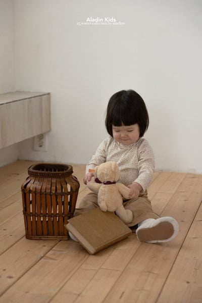 ALADIN16｜(75cm-114cm) 花邊碎花上衣7