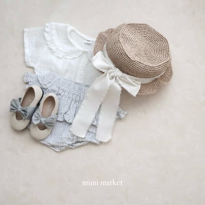 mimi market26 (75-85cm)  荷葉邊格子褲7