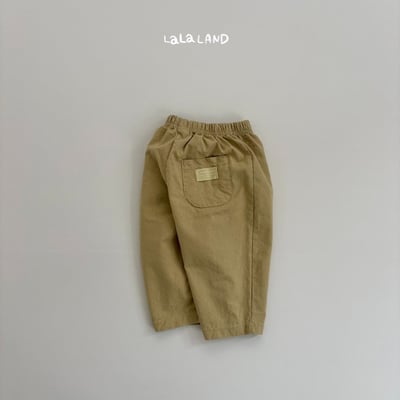 lala land65｜(75-120cm) 4色素面棉質長褲25
