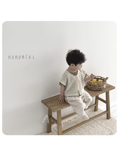 NUNU BIEL04｜(75-115cm) 針織開衫背心7