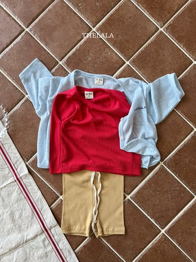 thelala21｜ (70-115) logo開襟薄外套8