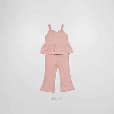 bebe nine28  (65cm-115cm) 3色細肩蛋糕裙套裝6