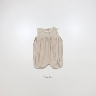 bebe nine16  (6m-24m) 3色彈力蕾絲連身服3