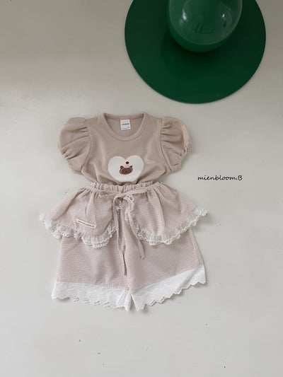 Bloom.b43｜(55cm-118cm) 派對小熊印花公主袖上衣5