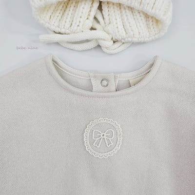 bebe nine44 (65cm-115cm) 3色蝴蝶結上衣8