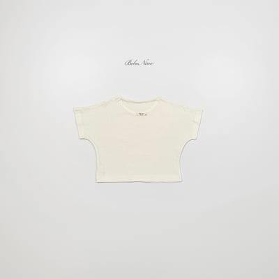 bebe nine30  (65cm-115cm) 3色簡約素色上衣5