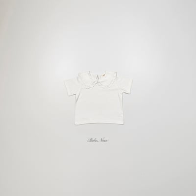 bebe nine06  (65cm-115cm) 3色荷葉娃娃領上衣3