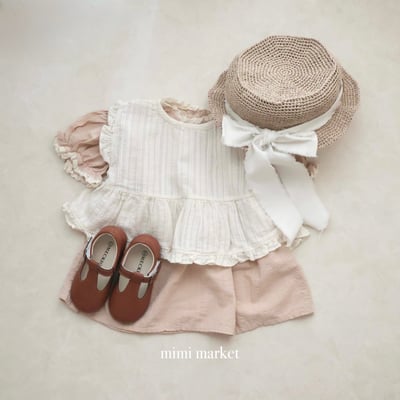 mimi market27 (75-90cm)  荷葉娃娃裝上衣6