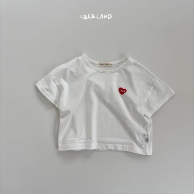 lala land58｜(75-120cm) 4色經典LOGO愛心上衣19
