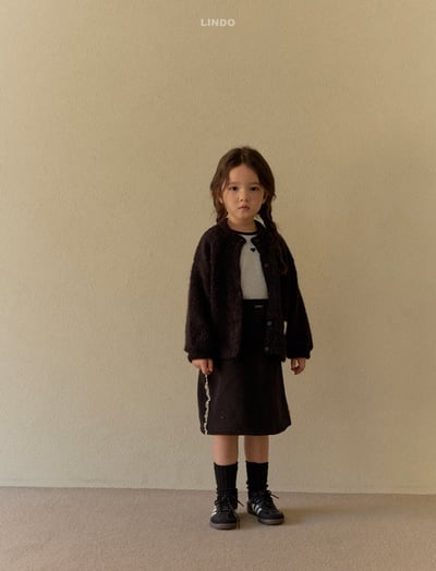 Lindo74｜(80cm-125cm) 柔軟素面開襟外套11