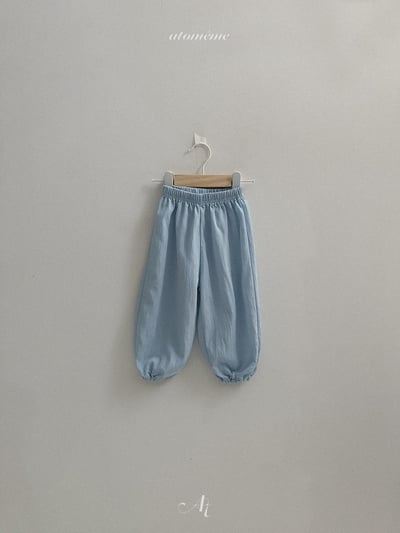 Atomeme38｜(70-110) 素面縮口褲3