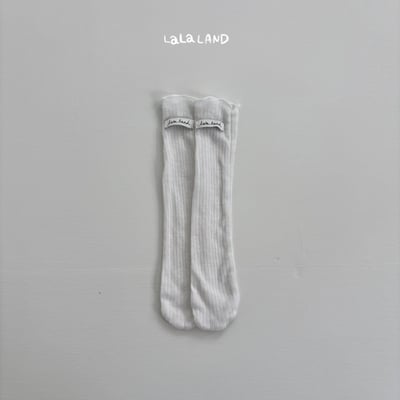 lala land39｜(3m-18m) 3色捲邊無根長襪19