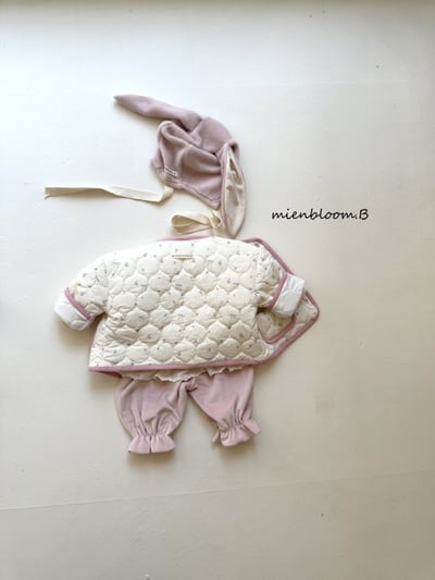 Bloom.b39｜(0m-24m/85cm-125cm) 滾邊絎縫碎花外套14