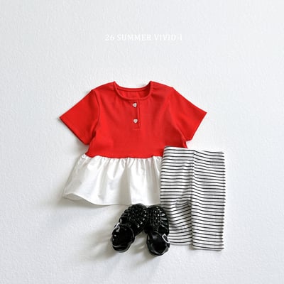 vivid34｜(78cm-125cm) 3款迷你羅紋蛋糕連身裙16