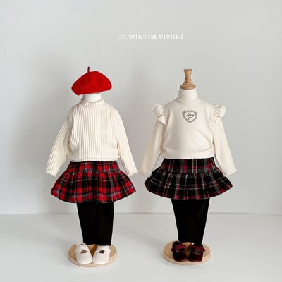 vivid73｜(78cm-125cm) 羅紋捲邊上衣2