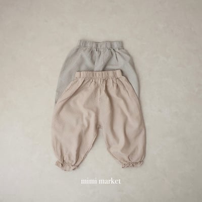 mimi market07 (75-90cm)  素色束腳褲3