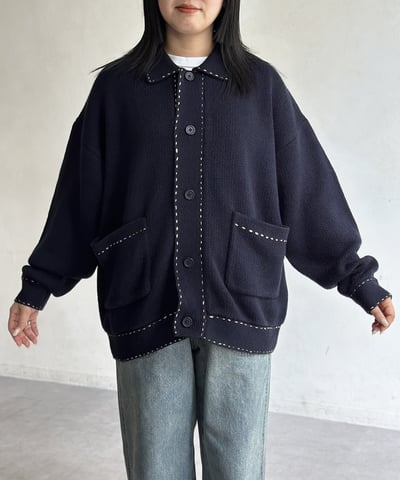 CPCM (男女) 復古縫製衣領開襟外套10