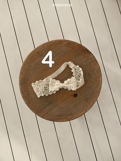 Bebe holic54｜(Free) 蕾絲花邊髮帶10