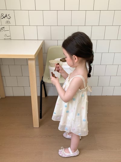 JE25｜(66-120cm) 繽紛吊帶包屁衣/洋裝12