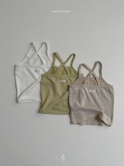 Atomeme30｜(70-110) 羅紋愛心印花背心3