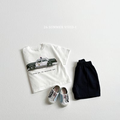 vivid79｜(78cm-125cm) 3款復古車車系列短袖上衣18