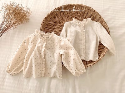 Valubebe68｜(65-90) 荷葉花邊襯衫11