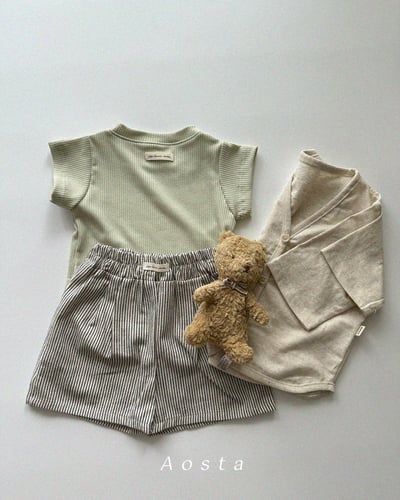 AOSTA09｜(6m-5y) 7色小標素色上衣11