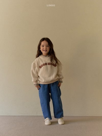 Lindo54｜(80cm-125cm) 英字印花休閒上衣20