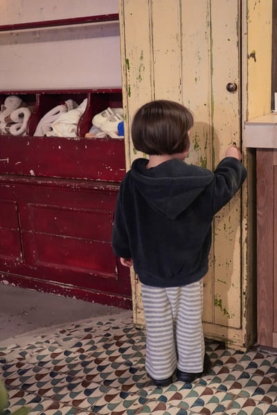 onu 50｜(70cm-115cm) 設計刷毛連帽上衣18