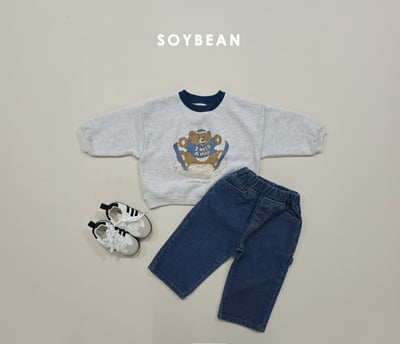 Soybean49｜(75cm-118cm) 滑雪熊印花休閒套裝15
