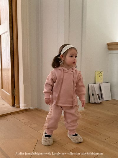 JE 407｜(73-110cm)  休閒荷葉邊套裝12