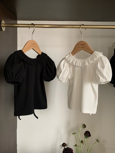 JE48｜(73-120cm) 花邊領露背上衣1