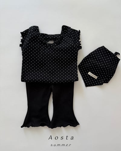 AOSTA03｜(6m-5y) 4色木耳邊果凍褲8