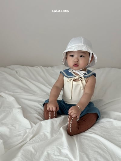 lala land22｜(3m-18m) 2色素面清涼背心7