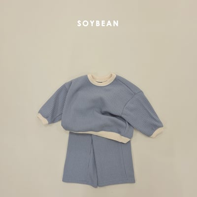 Soybean29｜(75cm-118cm) 撞色針織套裝9