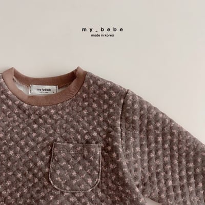 my_bebe24｜(-6m-12m-) 絎縫印花連身衣含帽子9