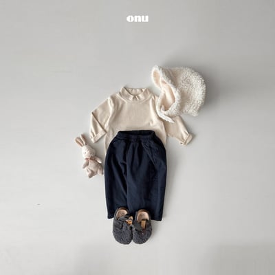 onu 31｜(70cm-115cm) 冬季簡約直筒褲7