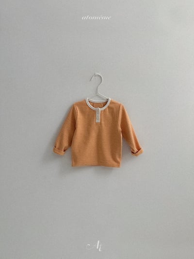 Atomeme20｜(70-110) 亨利領條紋上衣5