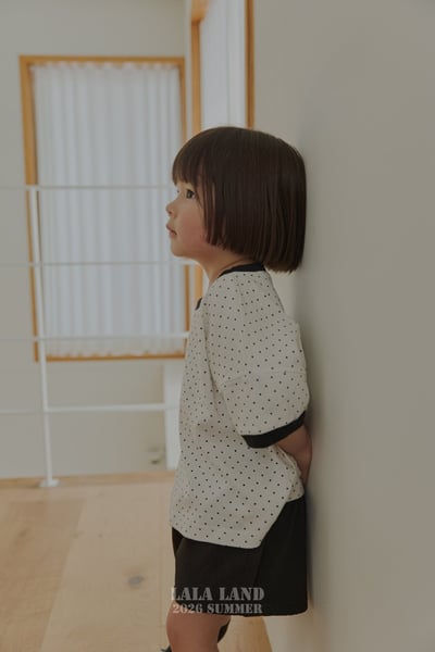 lala land73｜(75-120cm) 2色波點愛心上衣5