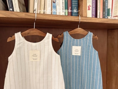 Valubebe 40｜(65-80cm) 鈕釦線條連身褲3